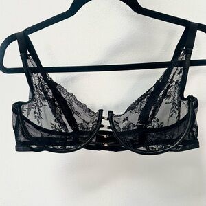 Honey Birdette Sheer Lace Underwire Bra